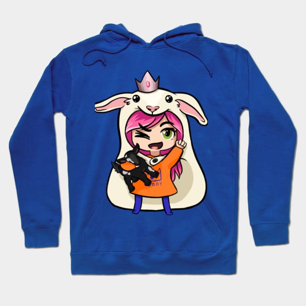 PrincessCubby Snuggles Hoodie by PrincessCubby